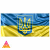 Чашка з принтом "Герб України на прапорі"